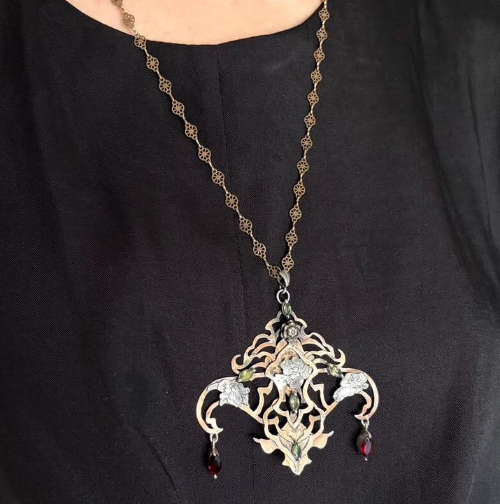 Persian Garden Necklace - AFRA ART GALLERY