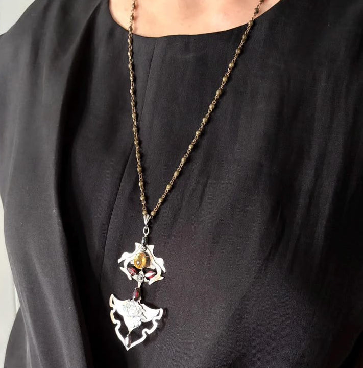 Rose Garden Necklace - AFRA ART GALLERY