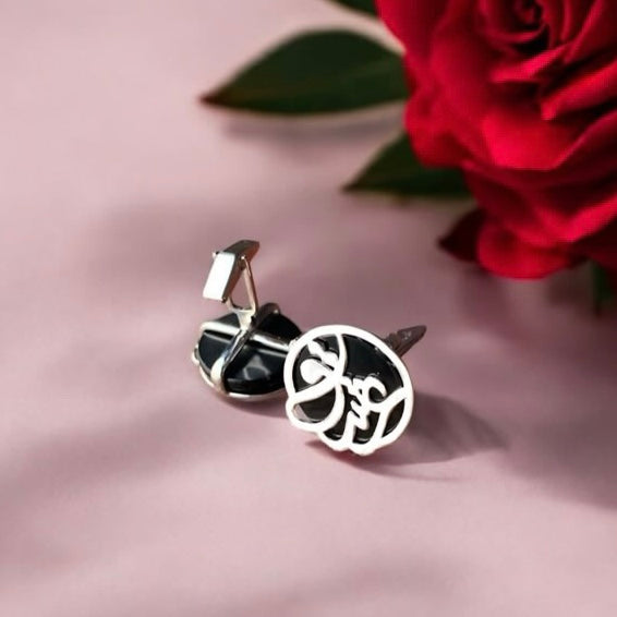 Persian Calligraphy Men's Cuff Links