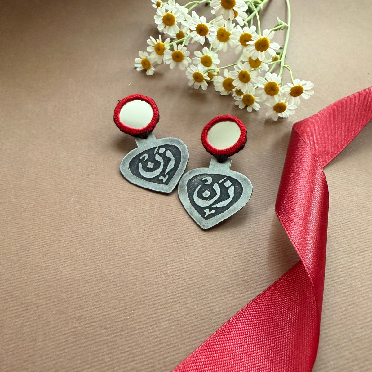 Woman – Earrings - AFRA ART GALLERY