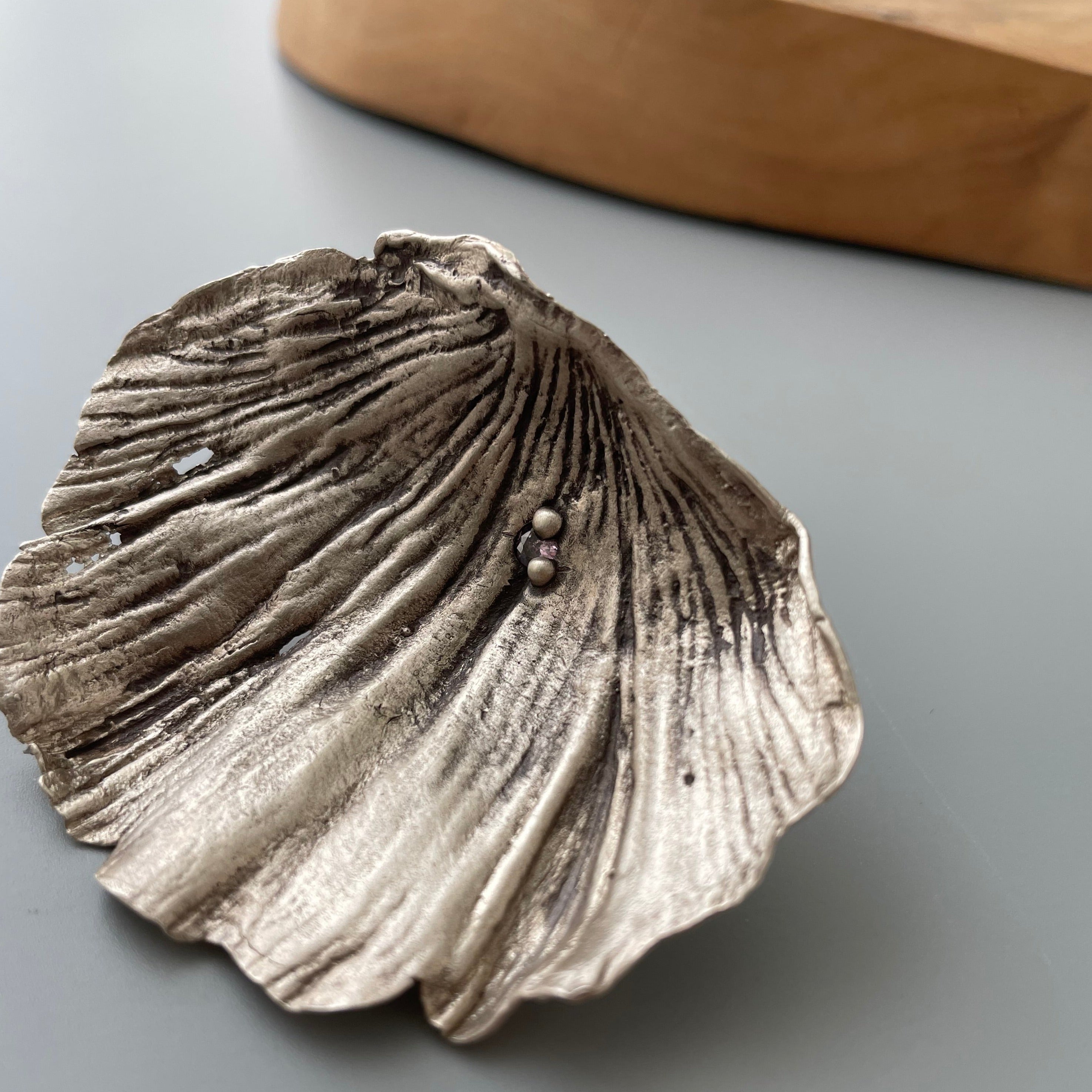 Persian Necklace Silver Poppy Leaf Ring and Necklace: Persian Jewelry-AFRA ART GALLERY