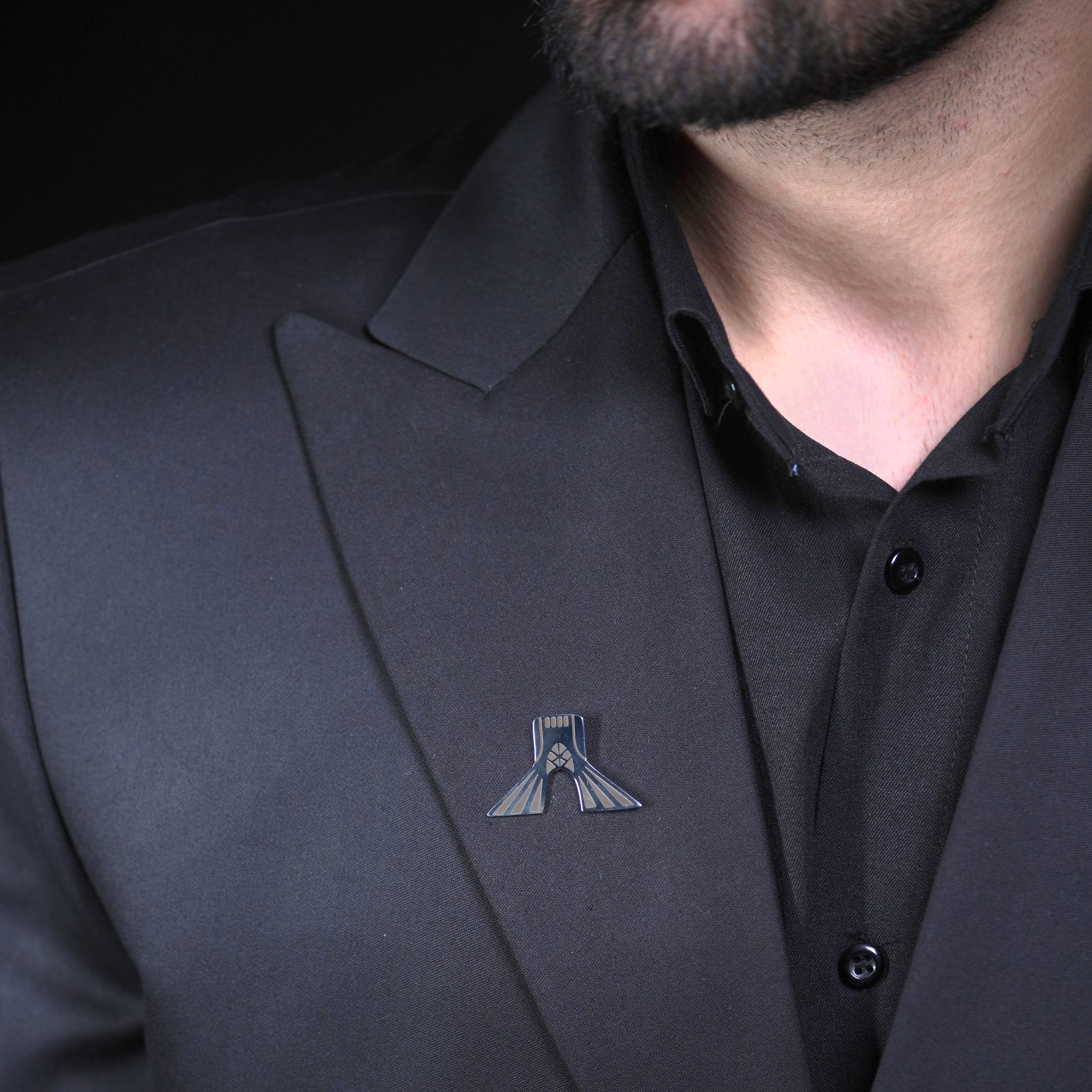 Azadi Tower Pin Coat