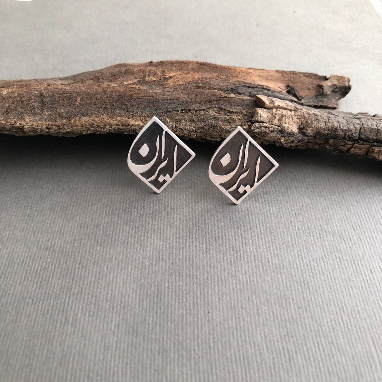 Persian Men's Jewelry-Iran Cuff link:Persian Jewelry-AFRA ART GALLERY