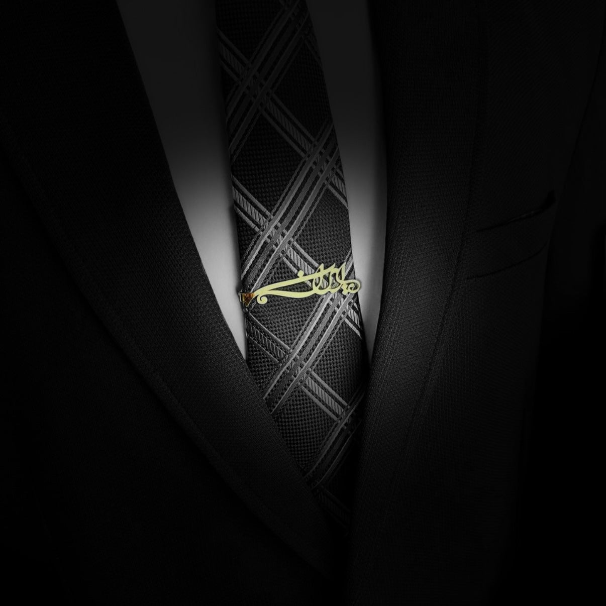 Iran Calligraphy Tie Bar