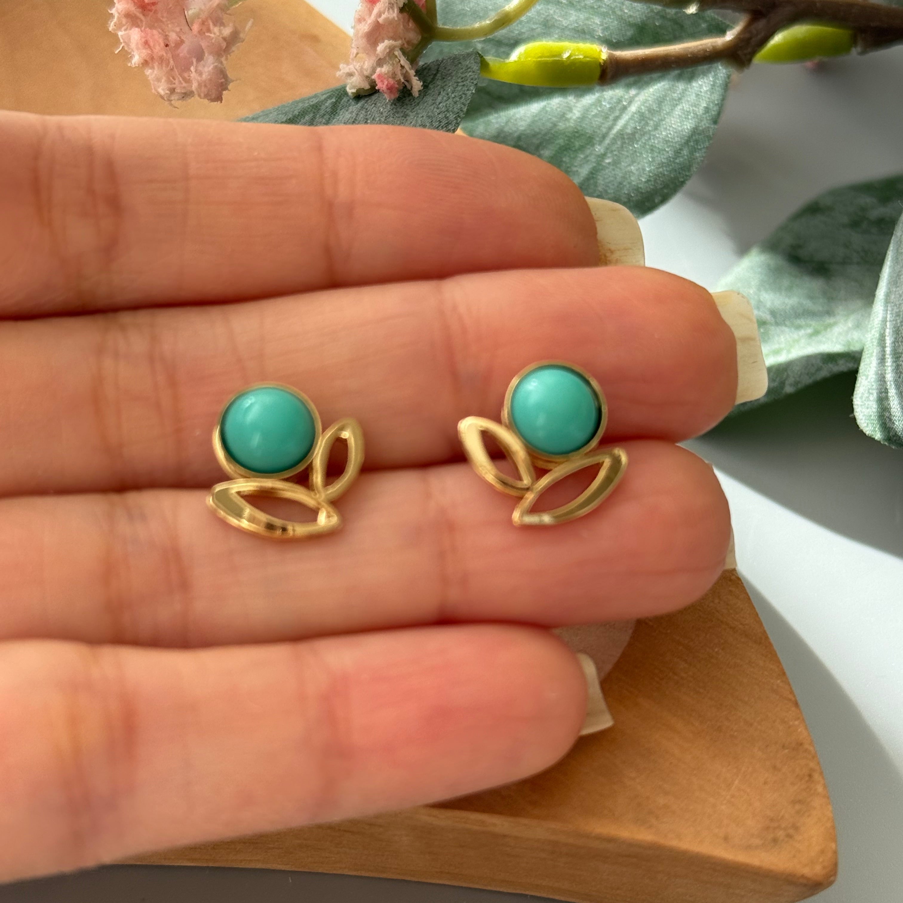 Flower Style Minimal Earrings