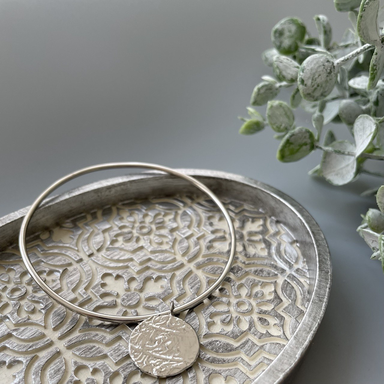 Minimal Bracelet with Persian Coin Charm